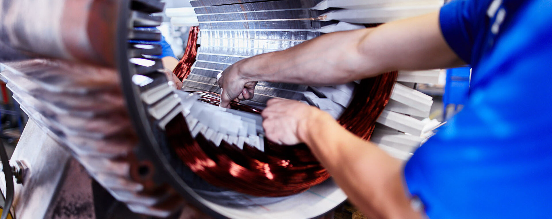 Reparatur von Elektromotoren