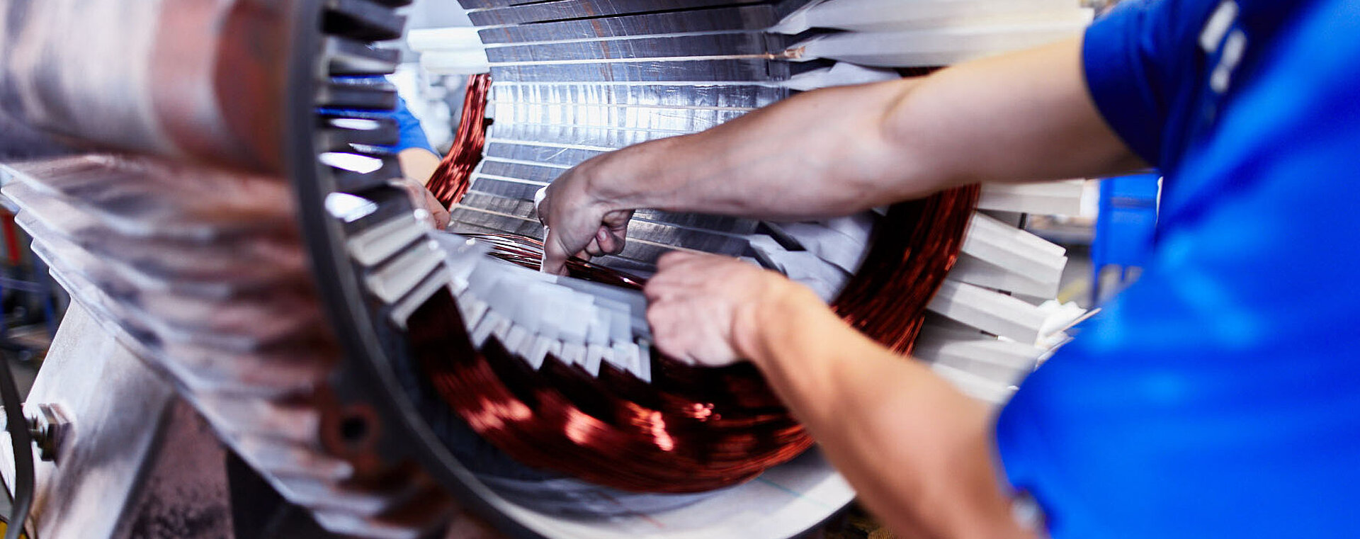 Reparatur von Elektromotoren