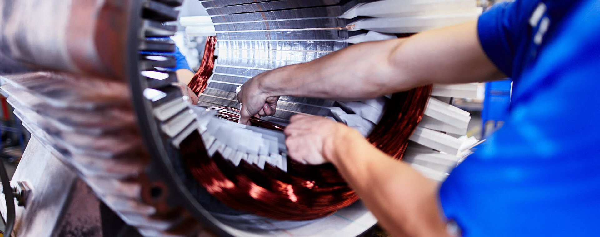 Reparatur von Elektromotoren